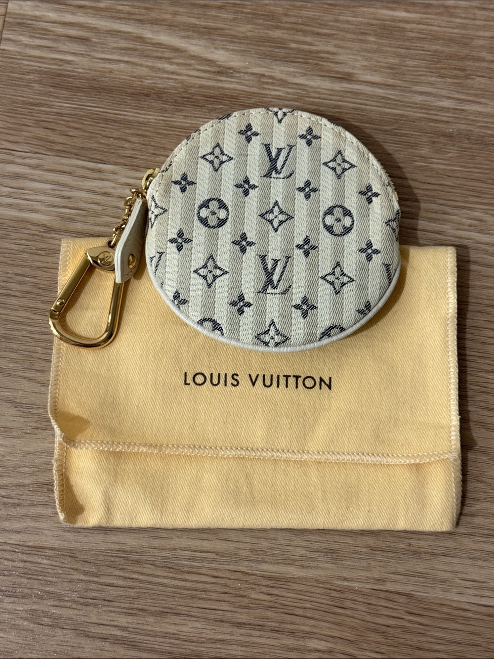 Louis Vuitton Monogram Round Coin Pouch